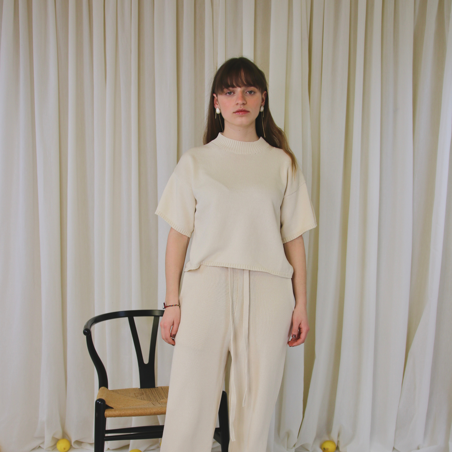 T-SHIRT A MANICHE CORTE CROP