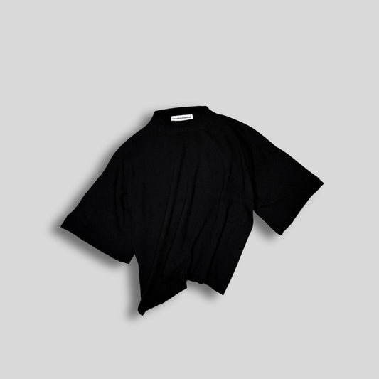 T-SHIRT A MANICHE CORTE CROP