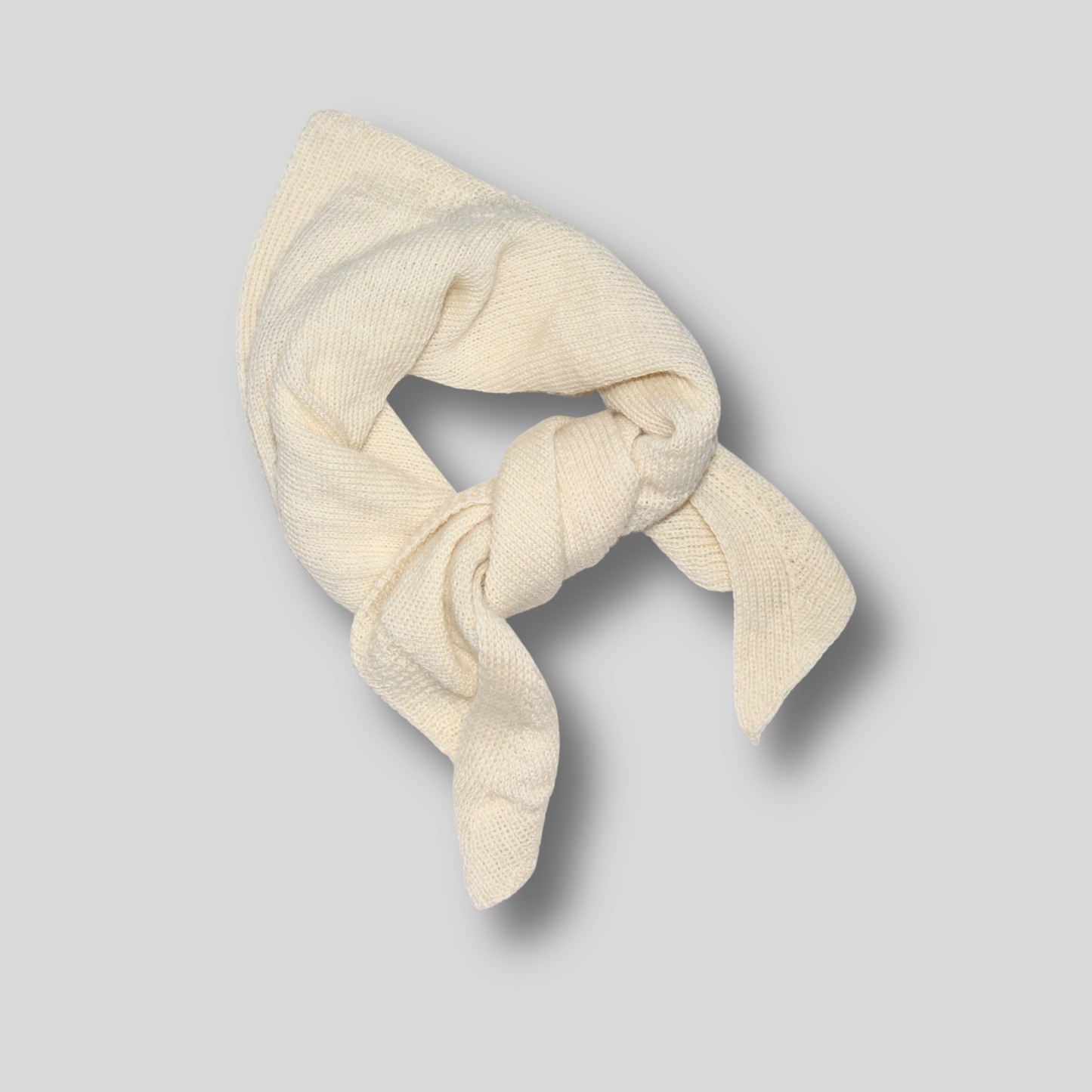 BANDANA IN LANA E ALPACA - NATURALE