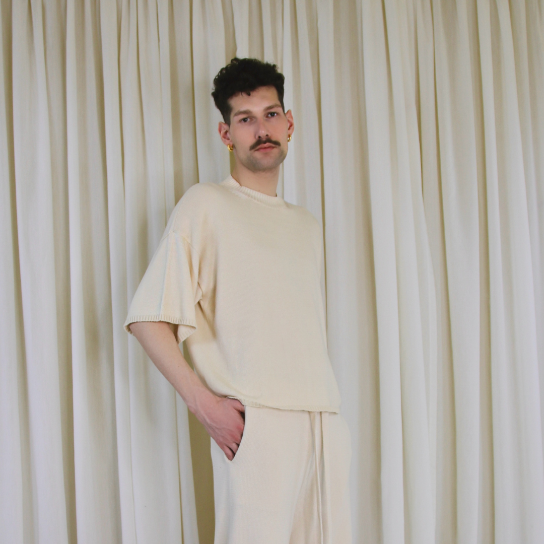 T-SHIRT A MANICHE CORTE CROP