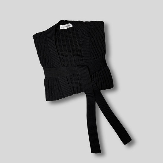 CARDIGAN OVERSIZE CON CINTURA