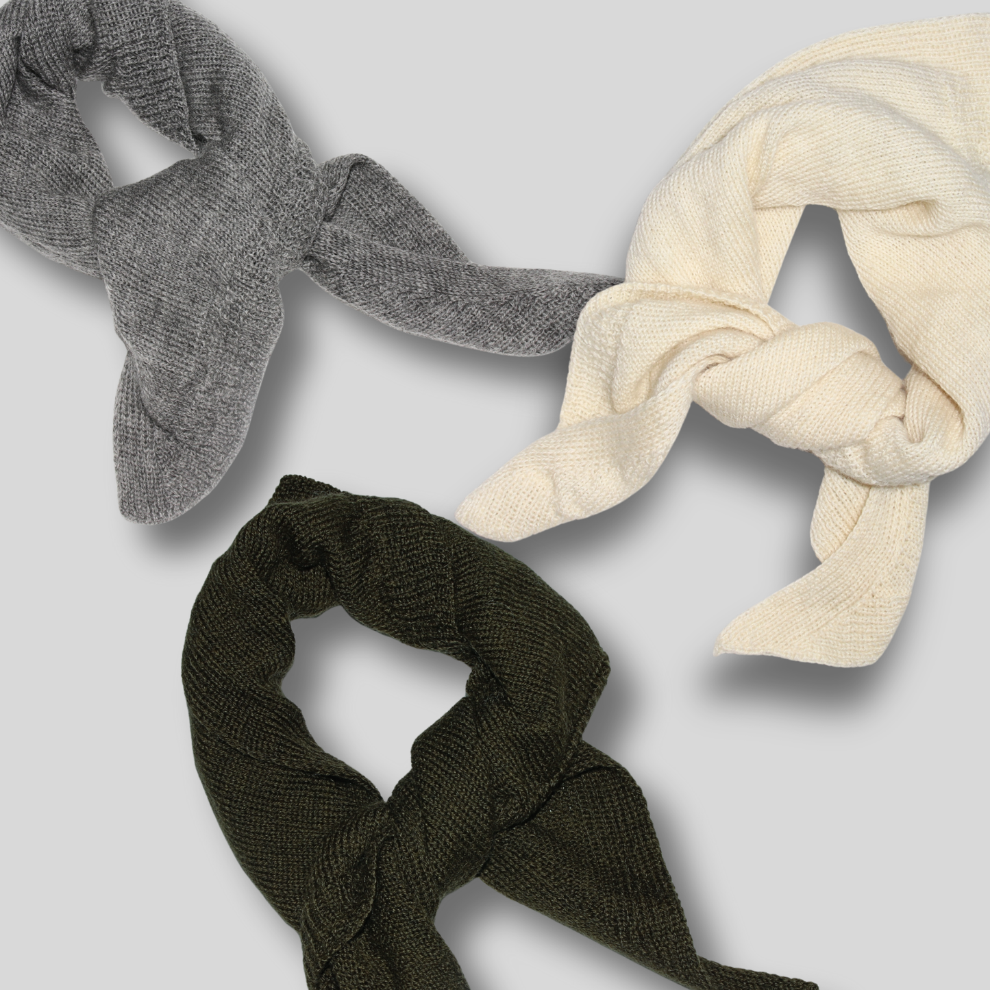 BANDANA IN LANA E ALPACA - MILITARE